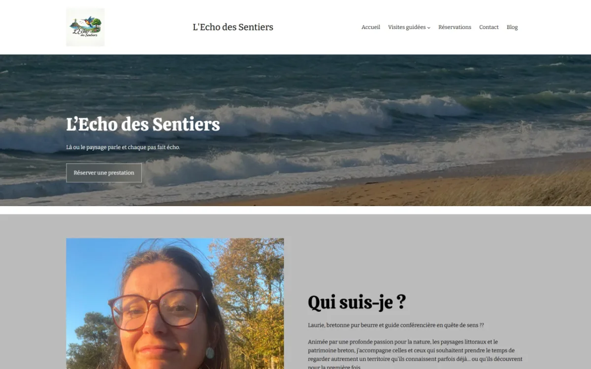 L'Écho des Sentiers — Ancien site WordPress